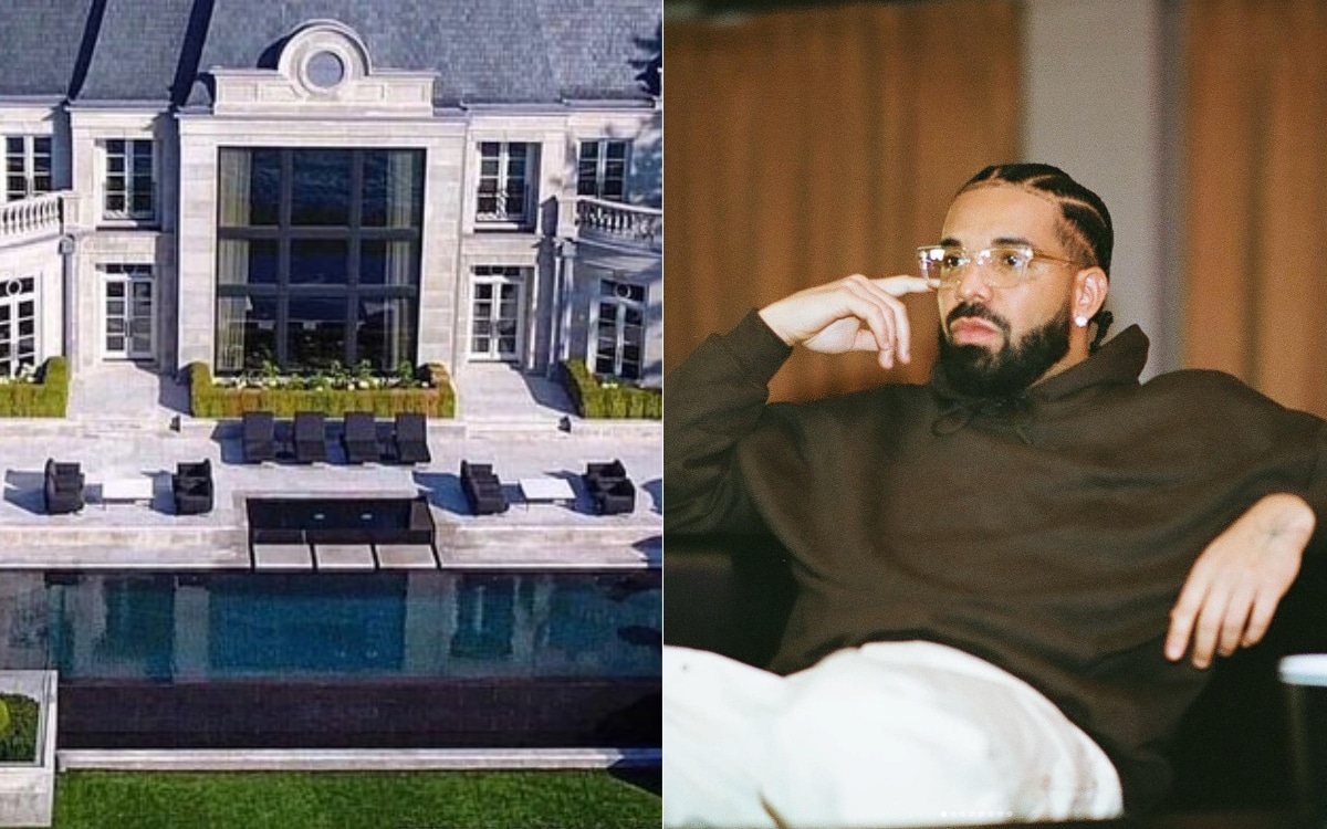 $100m mansion Drake owns has a basketball court Michael Jordan would be proud of