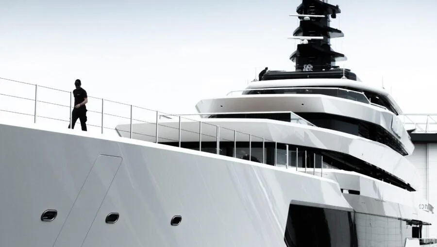 Home Depot founder Arthur Blank’s new 367 foot DreAMBoat superyacht takes to the water for her first trials