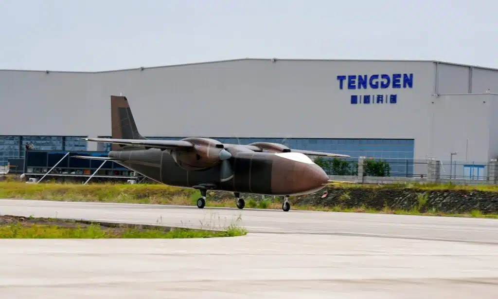 China's huge unmanned cargo drone makes its maiden flight