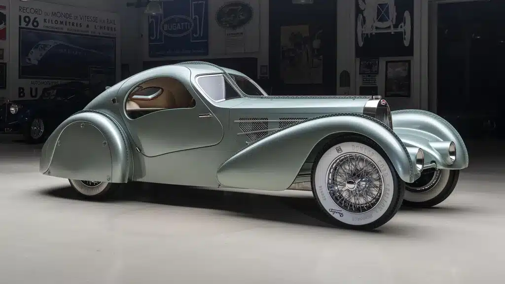 The Bugatti Aerolithe replica