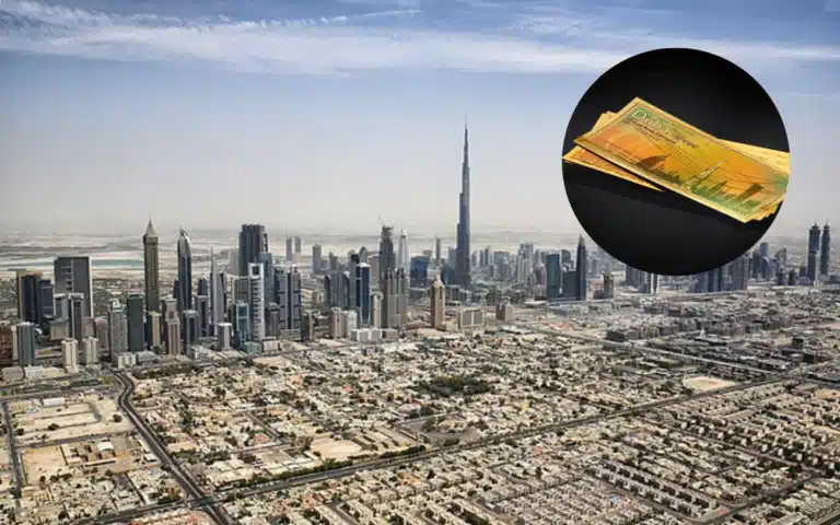 Dubai jeweler unveils the world's first 24-karat gold note