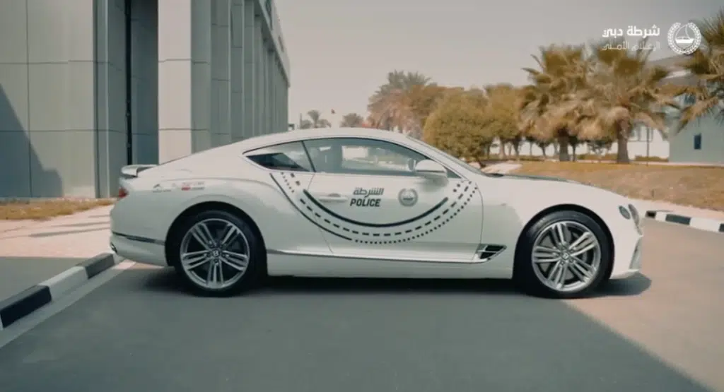 Dubai Police has just forked out $300,000 on a new Bentley Continental GT V8