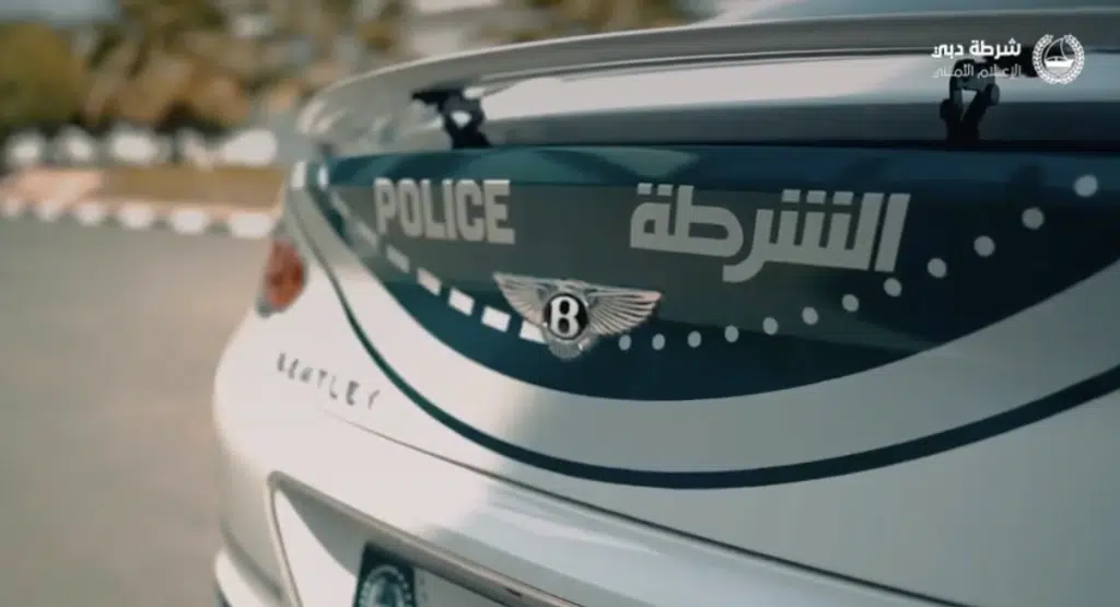 Dubai Police has just forked out 0,000 on a new Bentley Continental GT V8