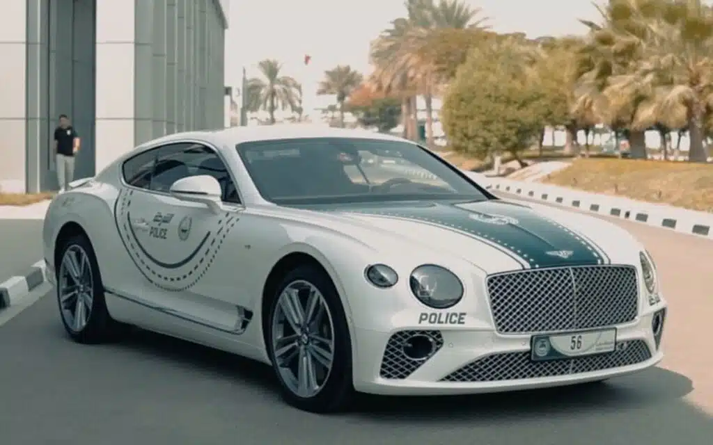 Dubai Police fleet has just forked out $300,000 on a new Bentley Continental GT V8