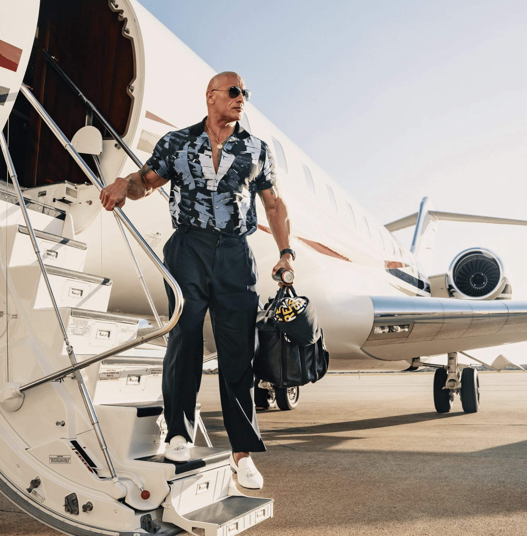 Dwayne Johnson owns one of the world's fastest private jets