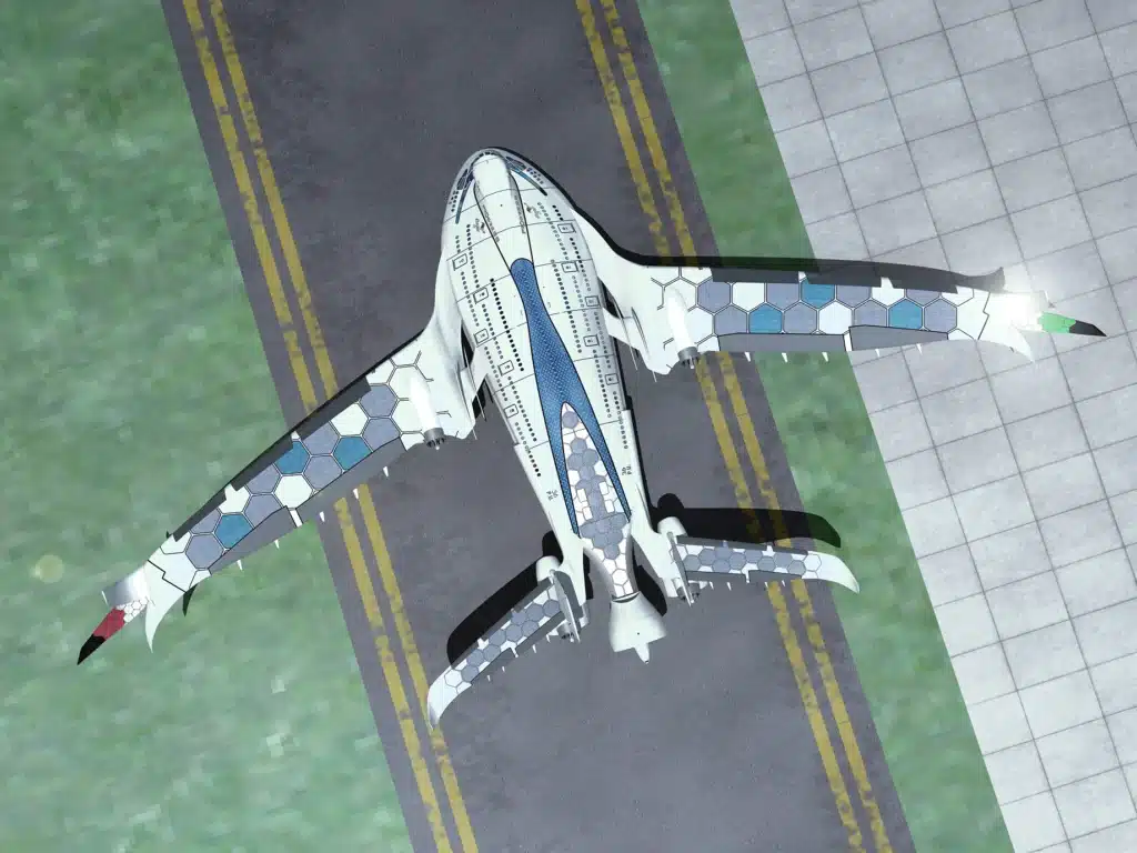 Triple-decker Progress Eagle jet has six hydrogen fuel engines and is bigger than a Boeing 747