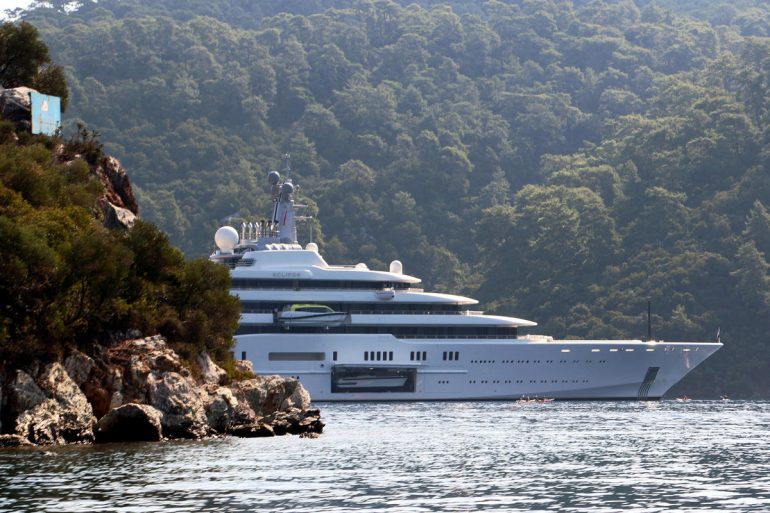 Inside the superyacht with two helipads and its own submarine that costs millions to refill