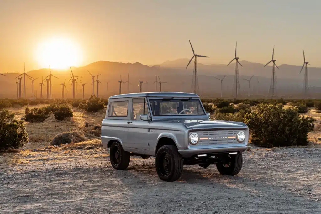 electric Ford Bronco electromod Zero Labs