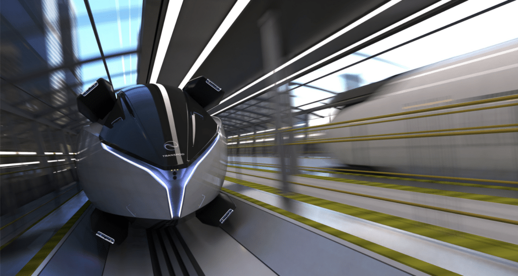 Electric magnetic vacuum-tube blurs lines between train and aircraft