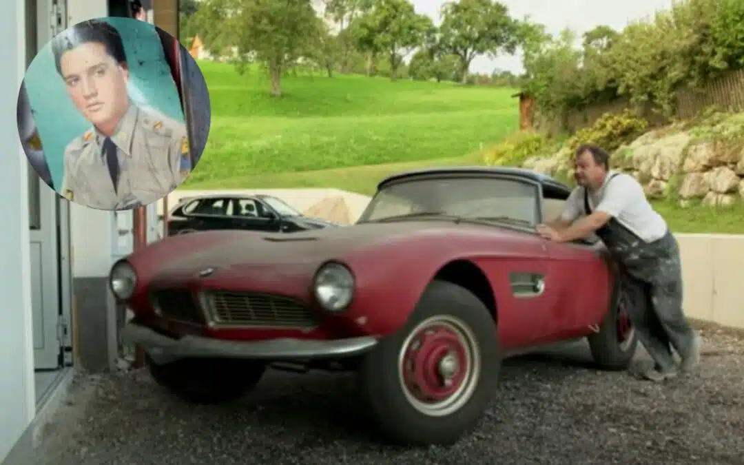 Powering up Elvis Presley’s iconic BMW 507 for first time in 30 years