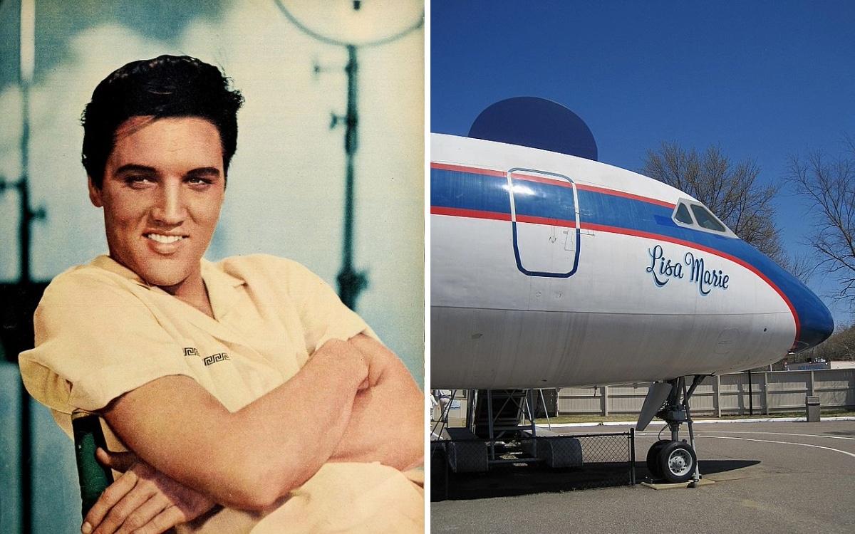 The tales behind the private jets Elvis Presley owned