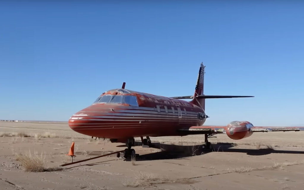 Elvis Presley's private jet