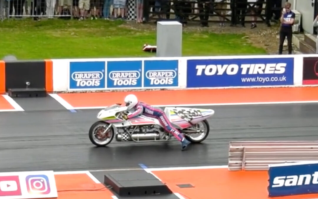 Watch the Rocket Bike do a quarter mile in under 6 seconds