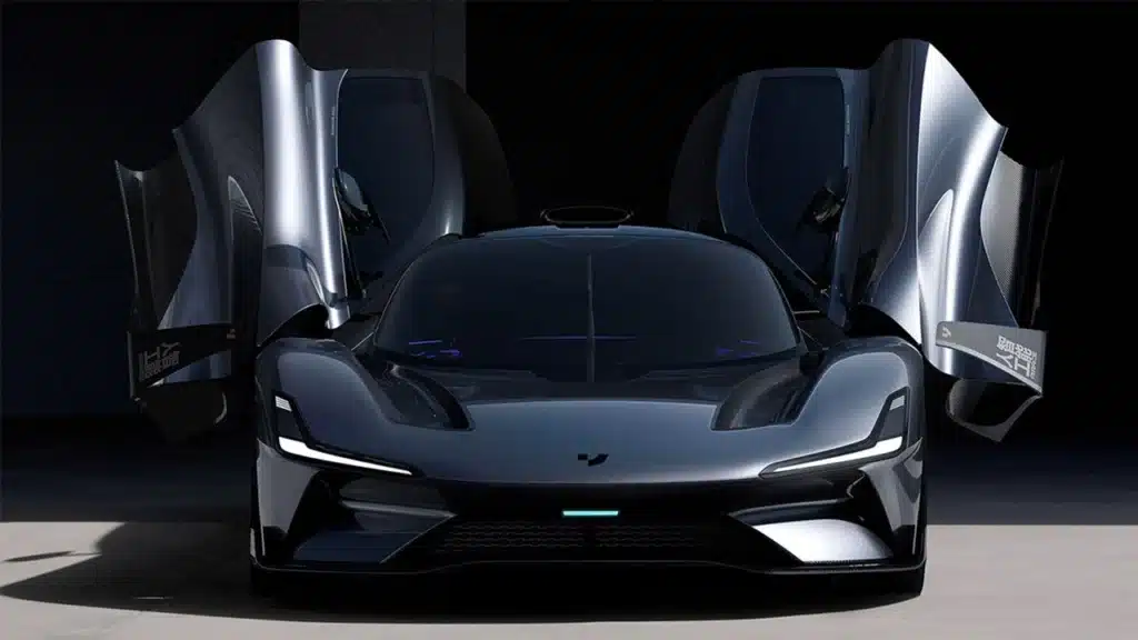 Chinese EV supercar JiYue Robo X