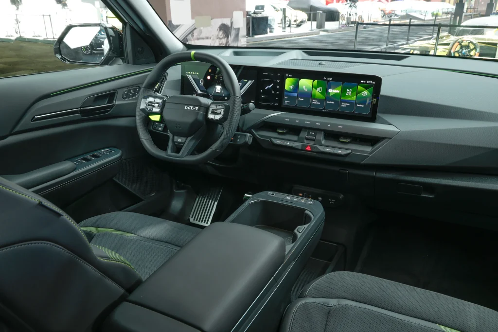 Kia just unveiled three new electric GT models at once at the Brussels Motor Show, bringing sporty performance to its EV3, EV4, and EV5 lineup