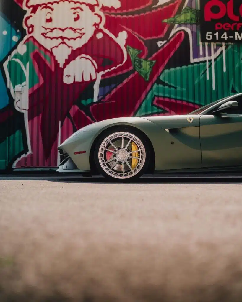 Customized Ferrari F12berlinetta looks every bit like a supercar for a boss