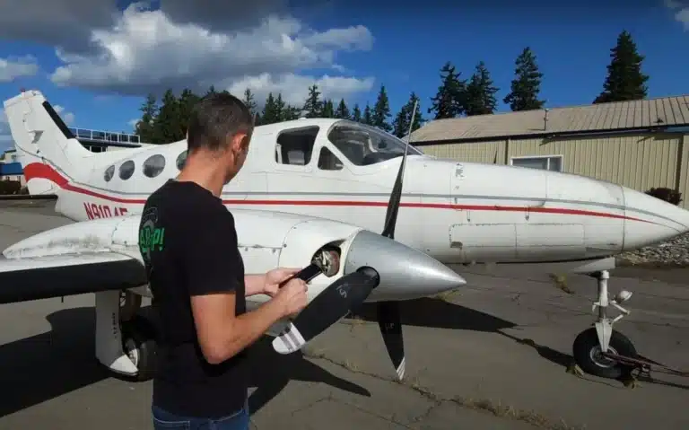 facebook Marketplace airworthy abandoned plane Cessna 414