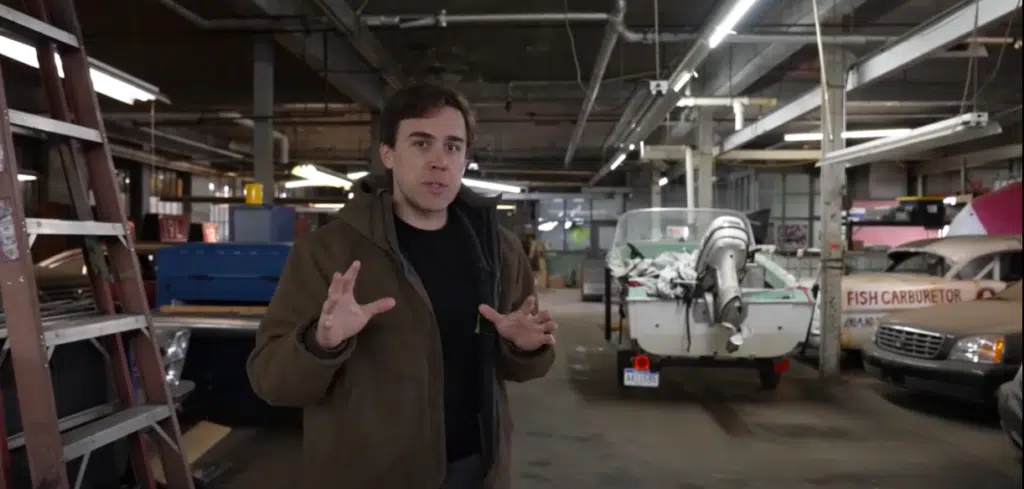 Man restarting abandoned Detroit car factory, with sick project cars inside