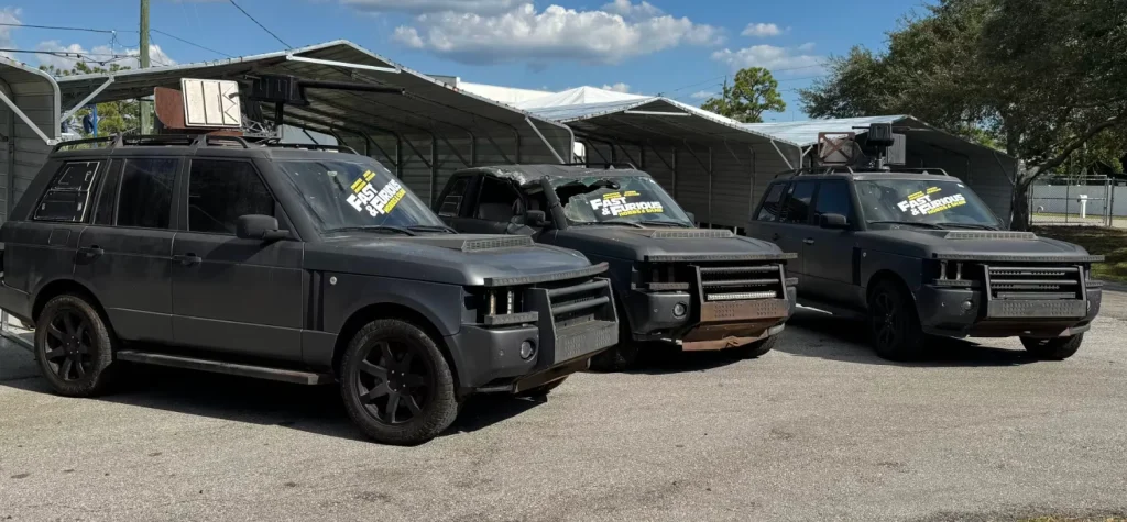 Fast & Furious stunt SUVs go to auction still wearing their on-screen damage 