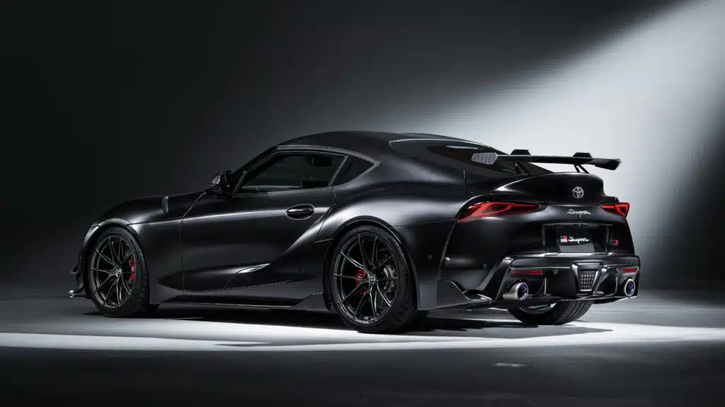 This is the Toyota GR Supra A90 Final Edition