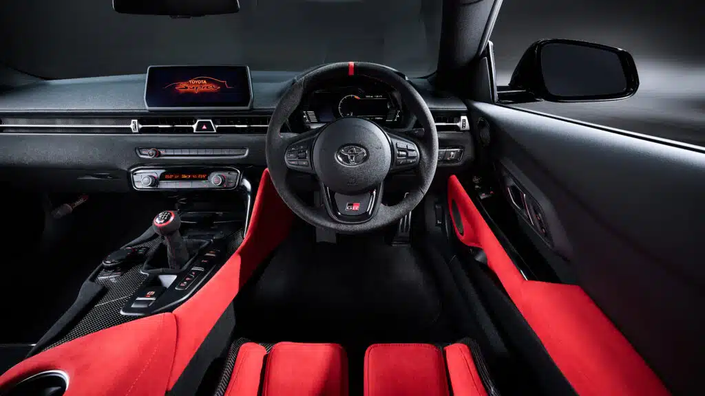 This is the Toyota GR Supra A90 Final Edition