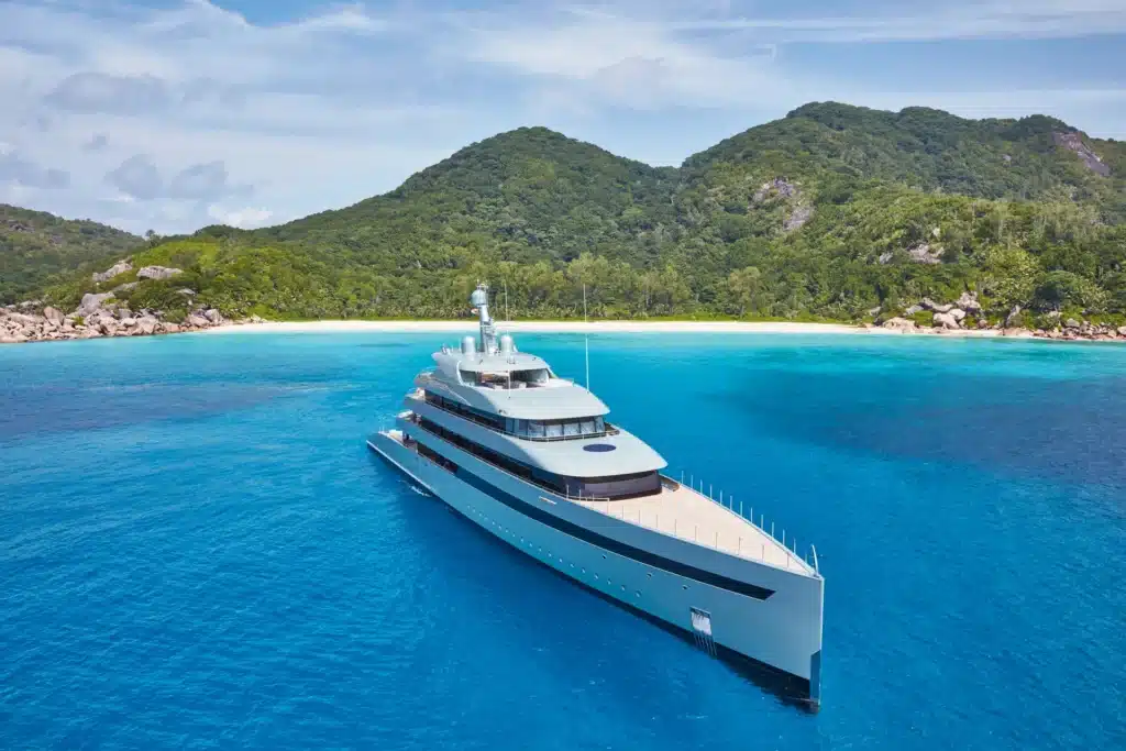 Billionaire's pioneering superyacht sells for whopping nine-figure