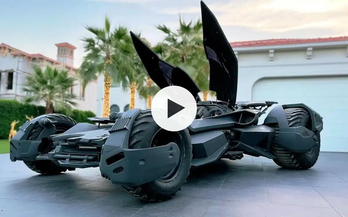 This real-life Batmobile is every movie fan’s dream