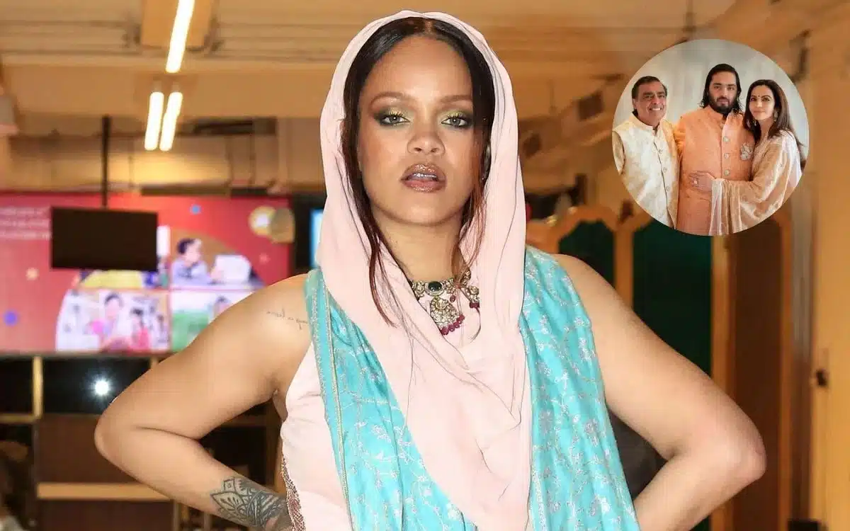 Rihanna was supposedly paid an outrageous amount to perform at Mukesh Ambani’s son’s pre-wedding bash