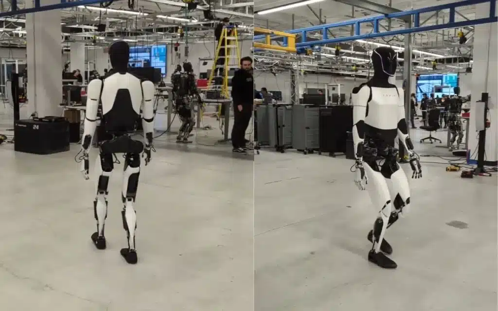 Elon Musk shares progress video of Optimus humanoid tesla robot