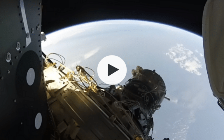 NASA International Space Station space walk