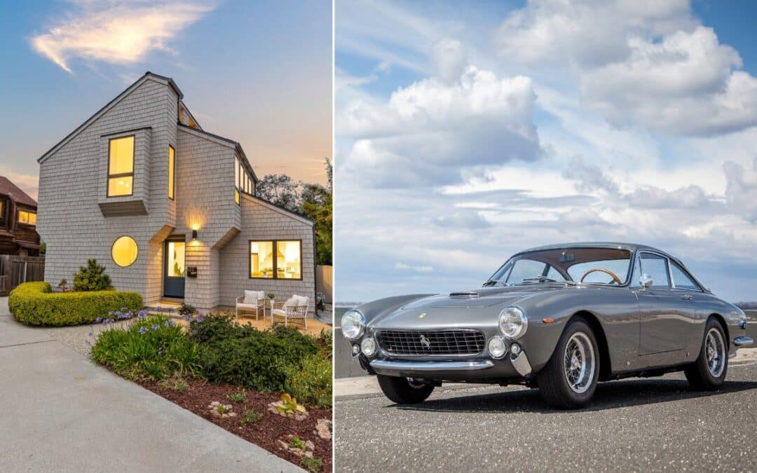 Ferrari 250 GT Lusso worth millions is found in a house listed for sale