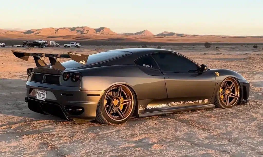 junkyard Ferrari F430 project