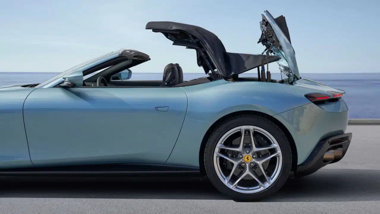 New 2023 Ferrari Roma Spider unveiled as a luxury drop-top