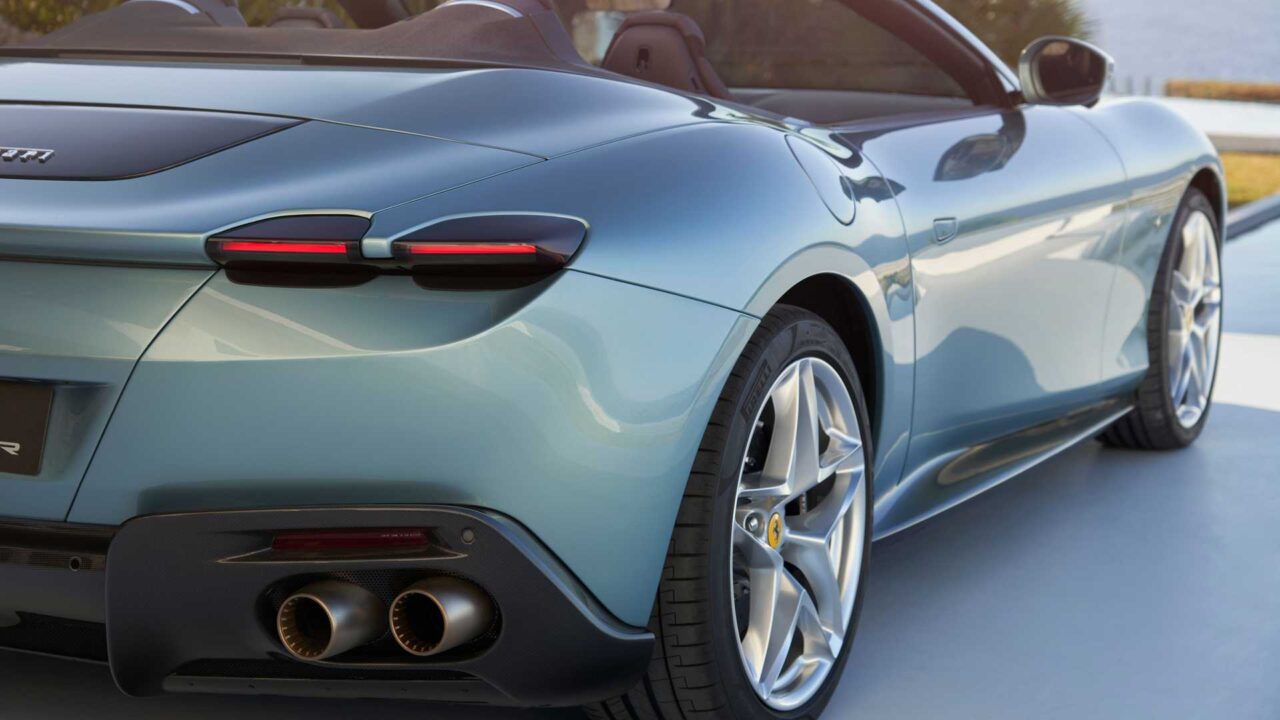 New 2023 Ferrari Roma Spider unveiled as a luxury droptop