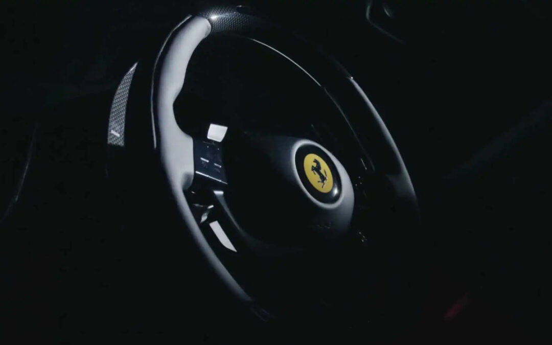 Have we just seen a glimpse of the Ferrari Roma Spider?