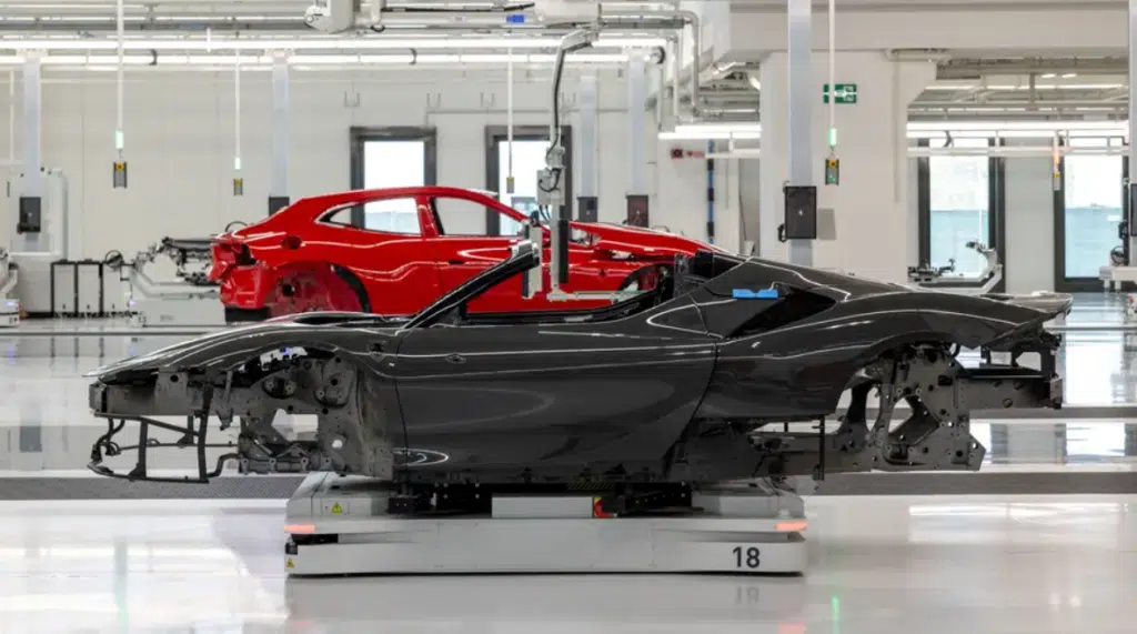 Inside Ferrari's new production facility