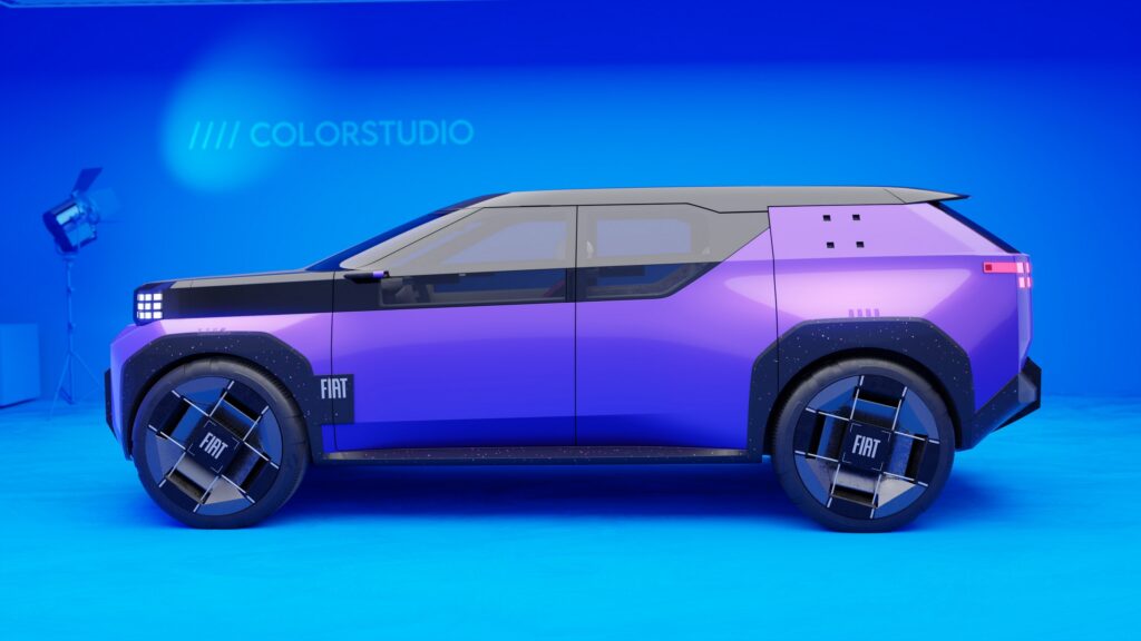 Fiat unveils five new concept cars including Mega Panda and Cybertruck rival
