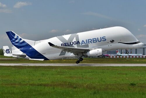 The last ever Airbus Beluga XL is preparing for takeoff