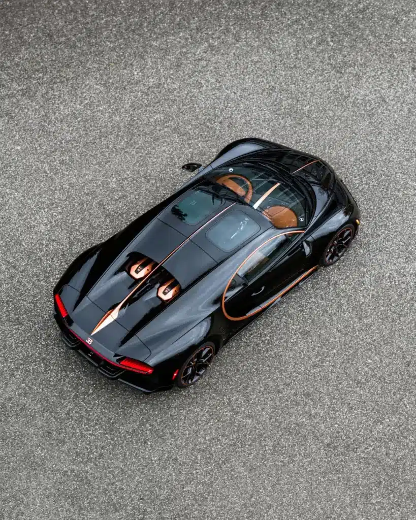 Man takes delivery of the final ever Bugatti Chiron, customized and with a ridiculous price