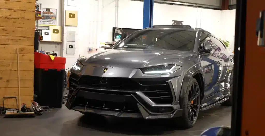 youtuber restored wrecked lamborghini urus for girlfriend