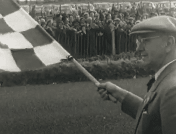 Old footage shows when Stirling Moss went flat out in a Mercedes and made history