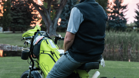 The Finn Cycle golf scooter is an absolute game changer