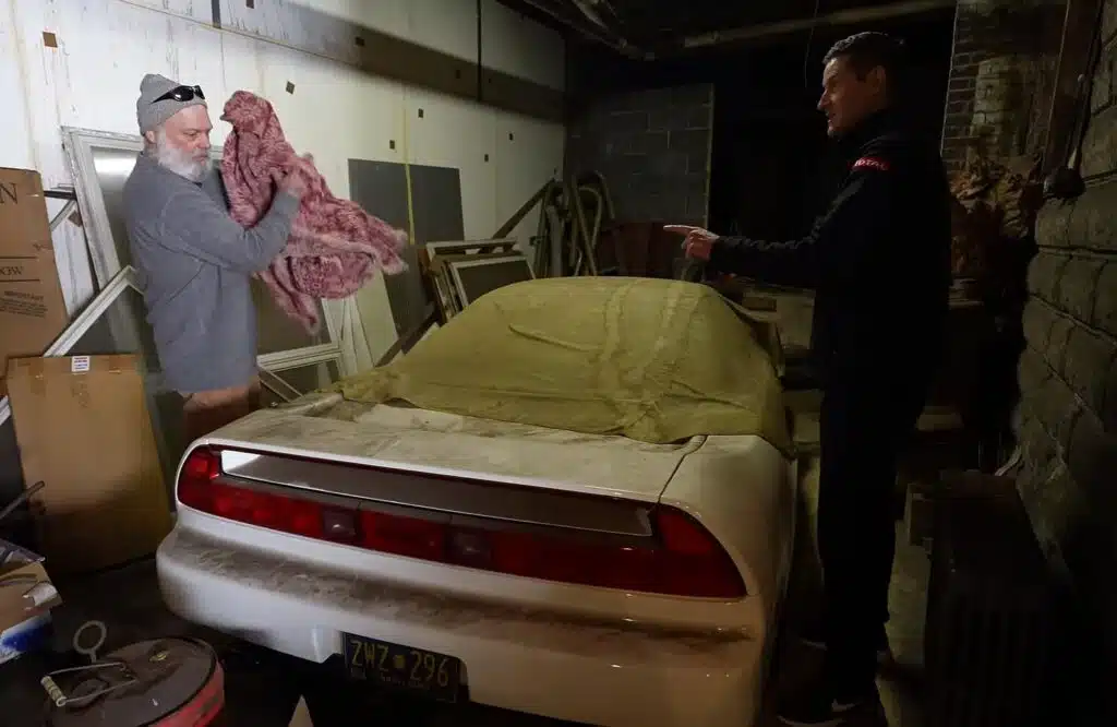 1992 Acura NSX has unbelievably satisfying first wash