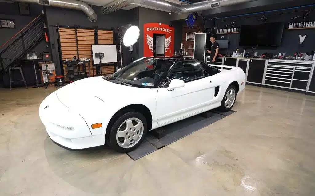 1992 Acura NSX has unbelievably satisfying first wash