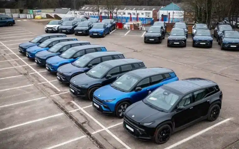 Forty-four Fisker Oceans EVs, which were once touted as a Tesla rival, were left abandoned across the UK but have since been collected up and will finally be sold
