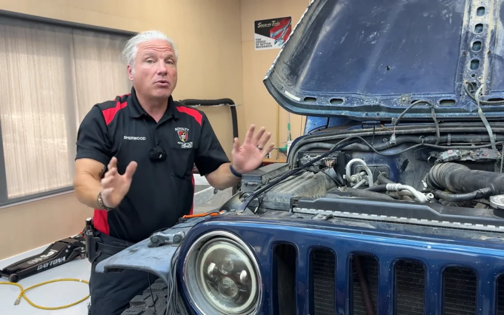 This 2002 Jeep Wrangler arrived with a long list of repairs, none of which solved its core issue, until a skilled mechanic took a closer look