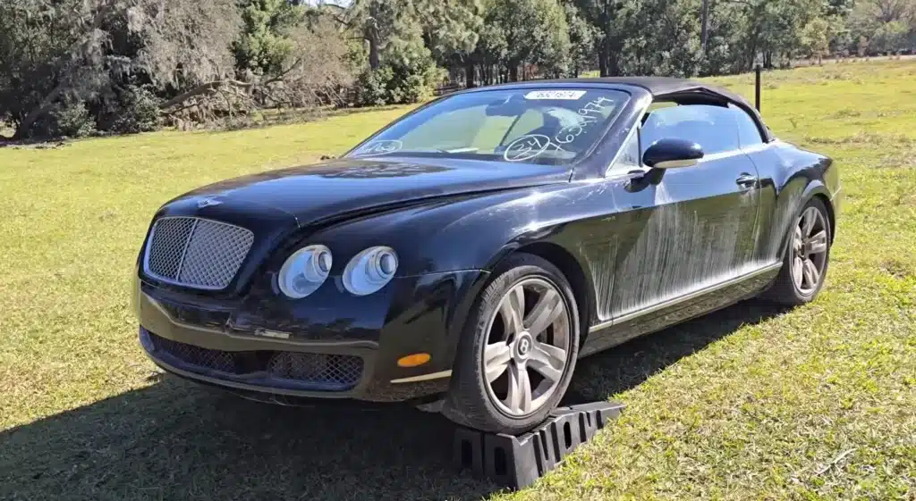 man fixed Bentley Continental GT for just $330