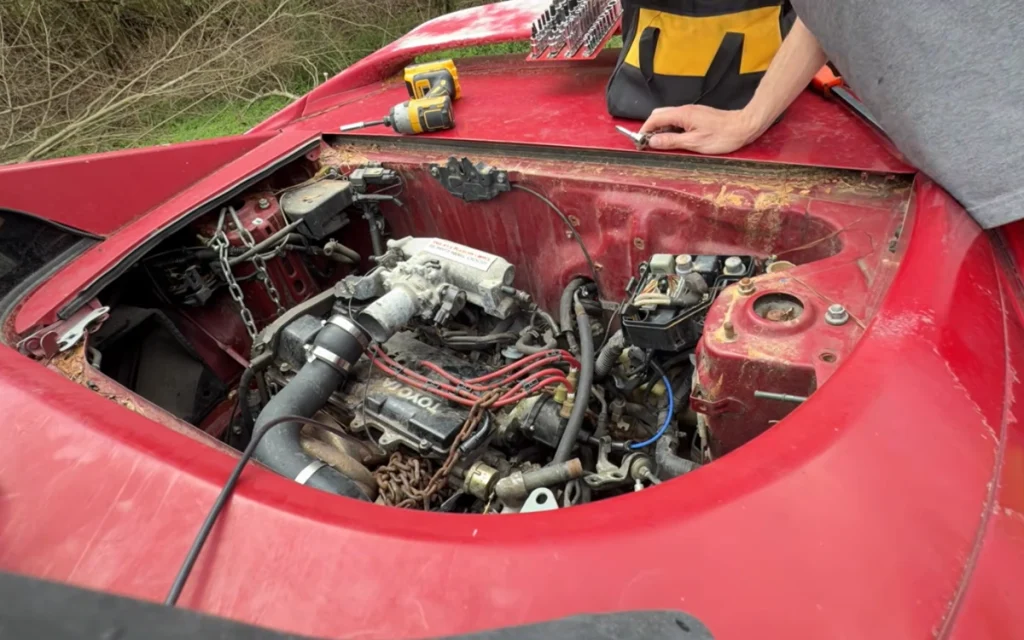This particular 1990 Toyota MR2 turbo was free for the taking if someone could actually bring it back to life, and a YouTuber stepped up to the challenge