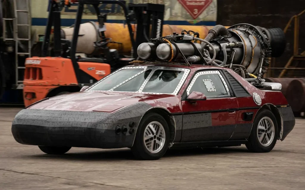 This flame-throwing Toyota MR2 is inspired by a Fast and Furious Pontiac Firebird and uses a Chinook helicopter turbine as a supercharger