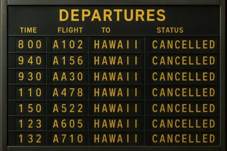 American Airlines pilot tells passengers he’s 'not really feeling it' and refuses to fly to Hawaii, sparking unexpected applause